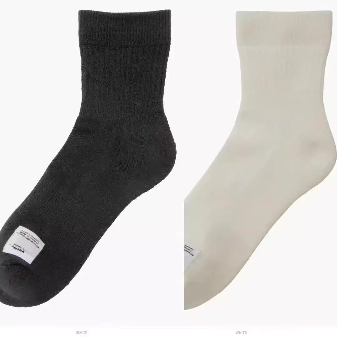 VISVIM pure cotton stockings, one size fits all, four colors