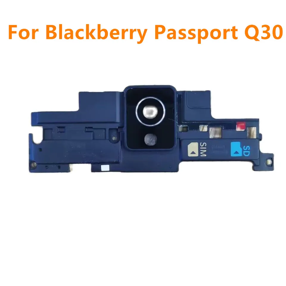 

New Original For Blackberry Passport Q30 Phone Rear Back Camera Lens Glass With Microphone MIC Spare Part Screen Protective