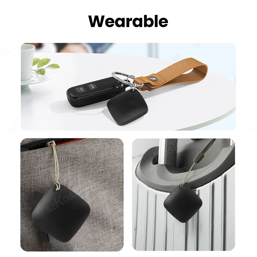 Smart iTag Works with Find My APP Smart Tag Device Key Wallet Bike Finder Anti-lost Tracker Bluetooth-compatible for IOS System