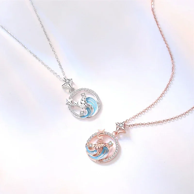 

Y2K S925 Sterling Silver 2024 New Zircon Necklace Models Niche Luxury Fashion Pendant Women Style Memorial Day Jewelry Gift
