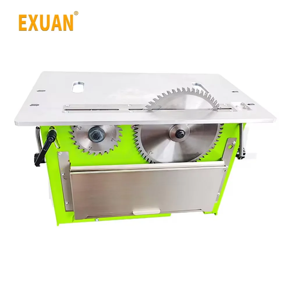 Electric Dust-Free Composite Wood Table Saw Multifunctional Woodworking Sliding Table Saw Integrated Precision Cut 220V woodworking tools woodworking table saw