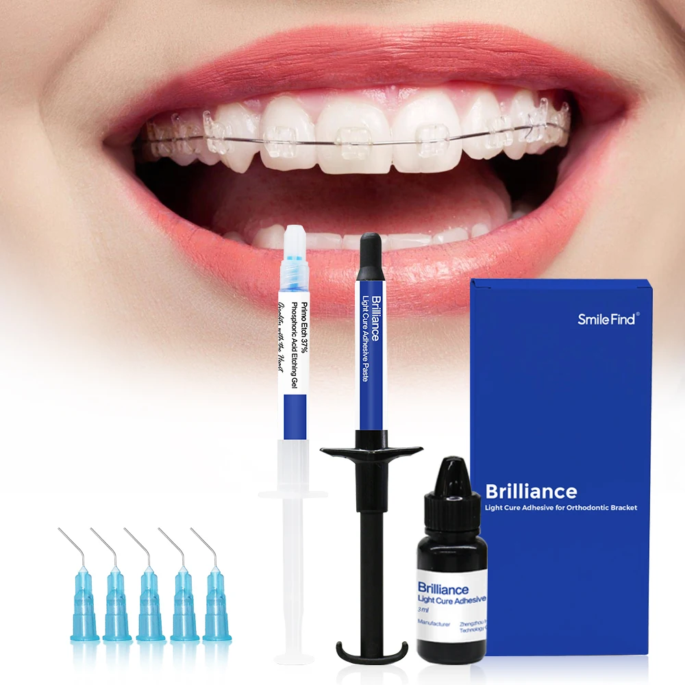 ProDentalOrthodonticMetalCeramicBracketAdhesiveMaterialsLight