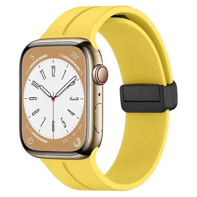 Magnetic Buckle Silicone Strap