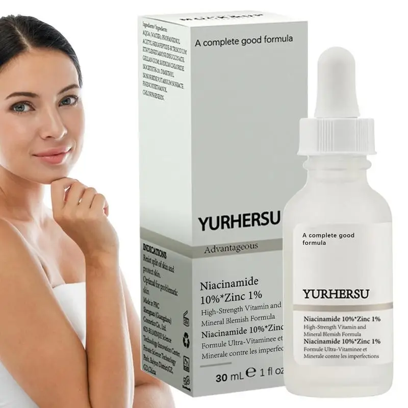 

Изолирующая осветляющая эссенция для лица Niacinamide 10% цинк 1% омолаживающий укрепляющий увлажняющий уход за кожей для равномерного тона кожи
