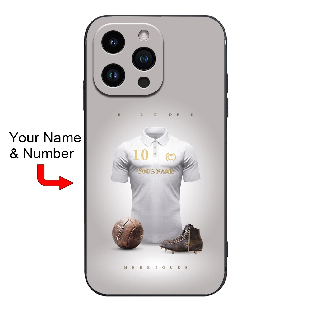 Spain Madrid Bernabéu MERENGUES Soft Silicone Phone Cover Case