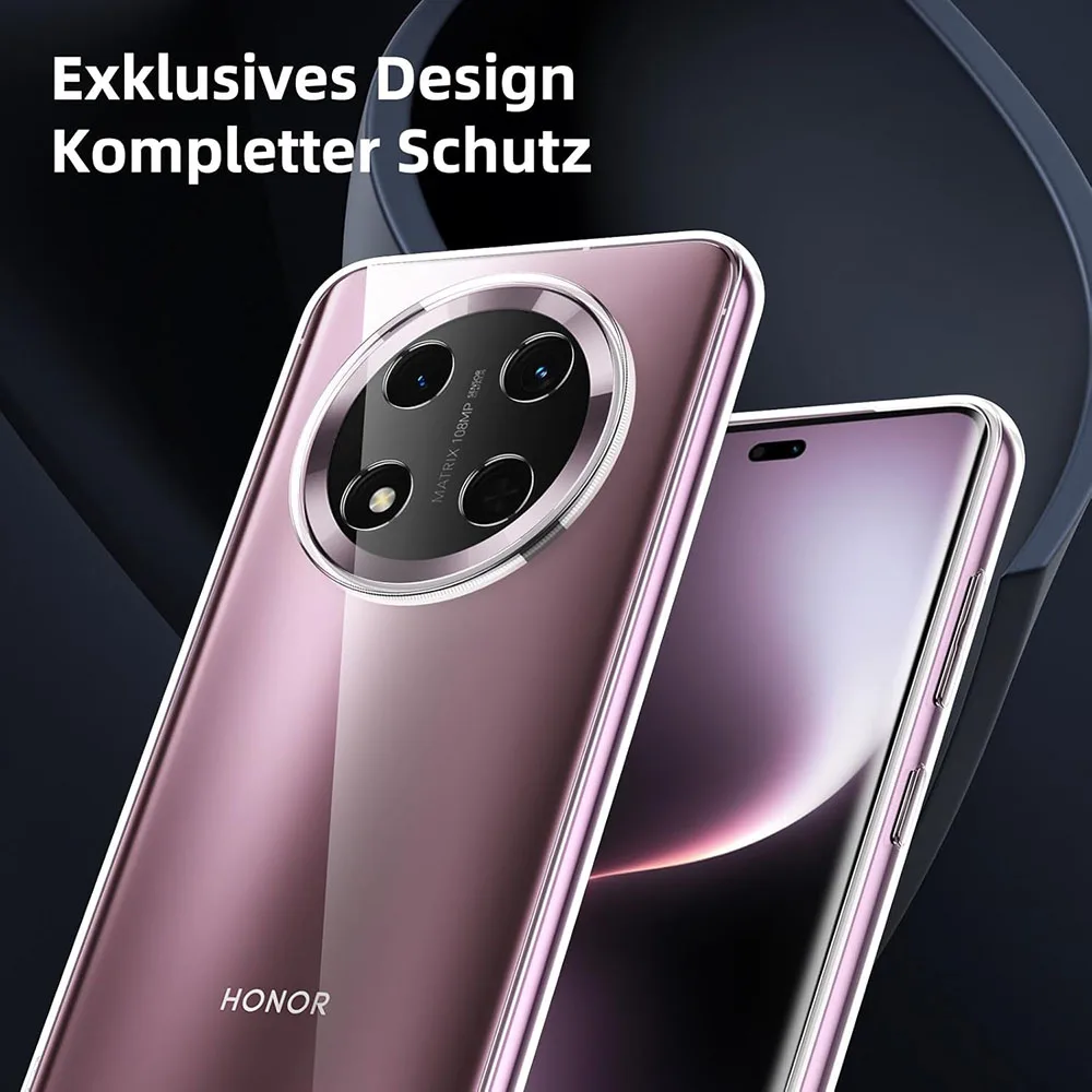 Ultra Thin Transparent Silicone Soft Phone Case - Clear Protective Cover
