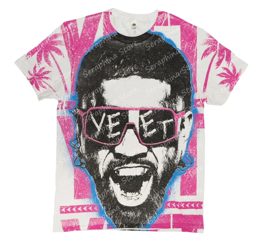25 Summer Men's  Women 's T-shirts Jey Uso Yeet Pink Shades Causal Style T-Shirt Quick Drying Women Men Street  Fashion T-Shirt 2