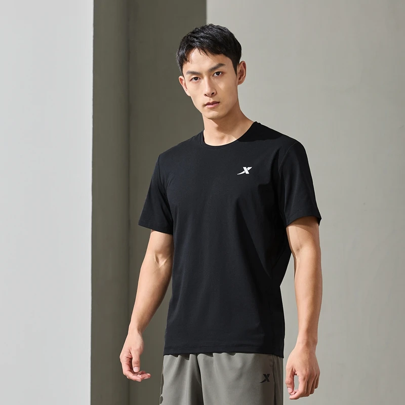Xtep Knitting For Men 2024 Summer Soft Sweat-Absorbing Sweatshirt Trendy Retro Fashion Versatile Tops 876229010029 5