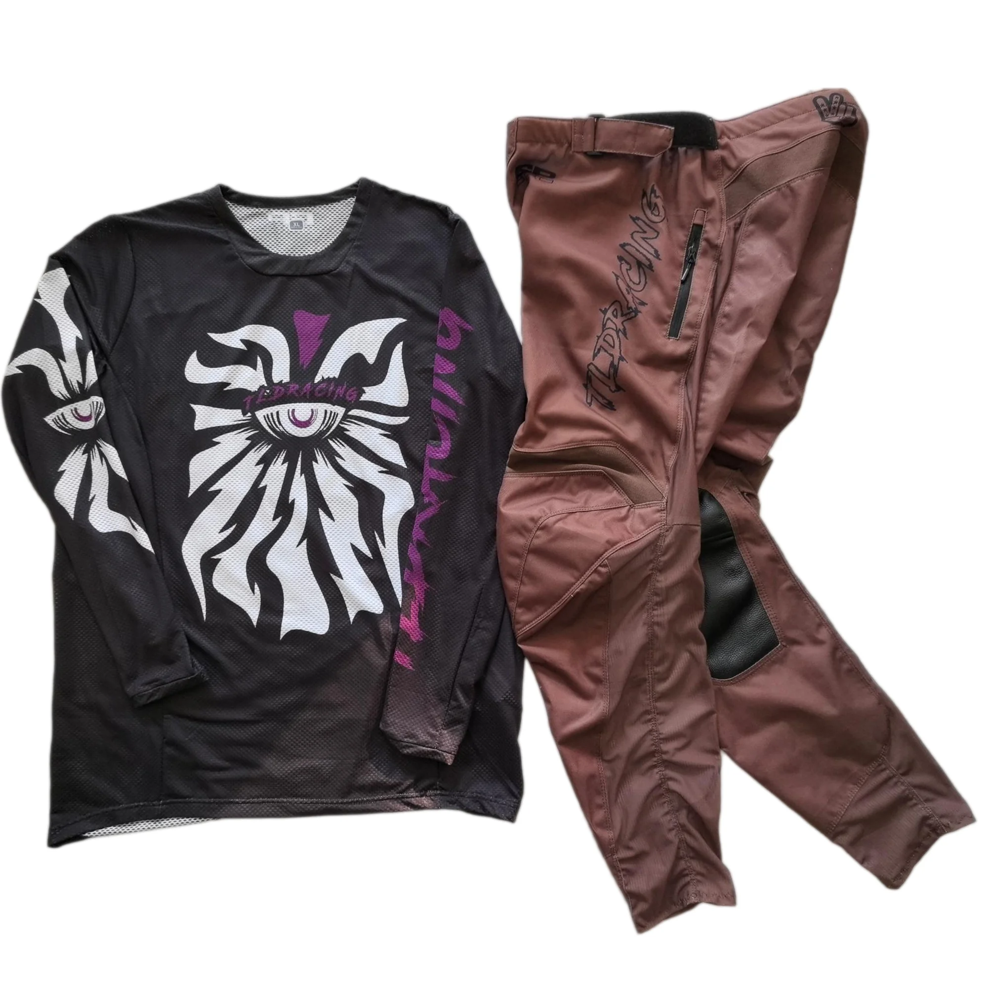 CNVS 오프로드 MX 기어 세트 모토 슈트 모토크로스 저지 및 팬츠 엔듀로 모터사이클 저지 세트