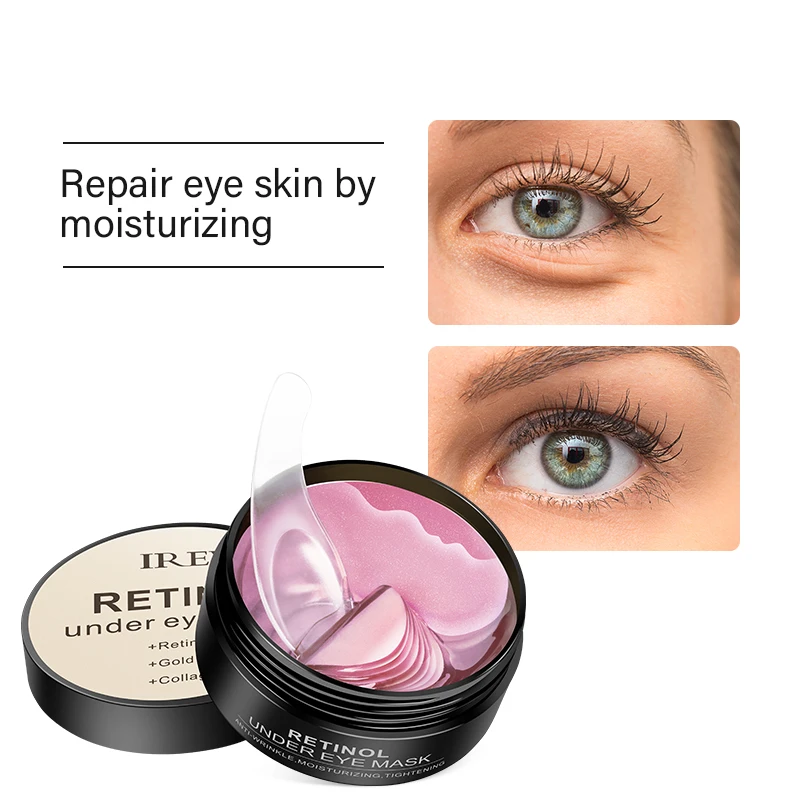 Retinol Eye Mask Hyaluron Acid Eye Mask Anti Wrinkle Anti Aging Moisturizing Crystal Eyes Mask Korean Skin Care Formula it s skin сыворотка для лица power 10 formula li effector firefighter