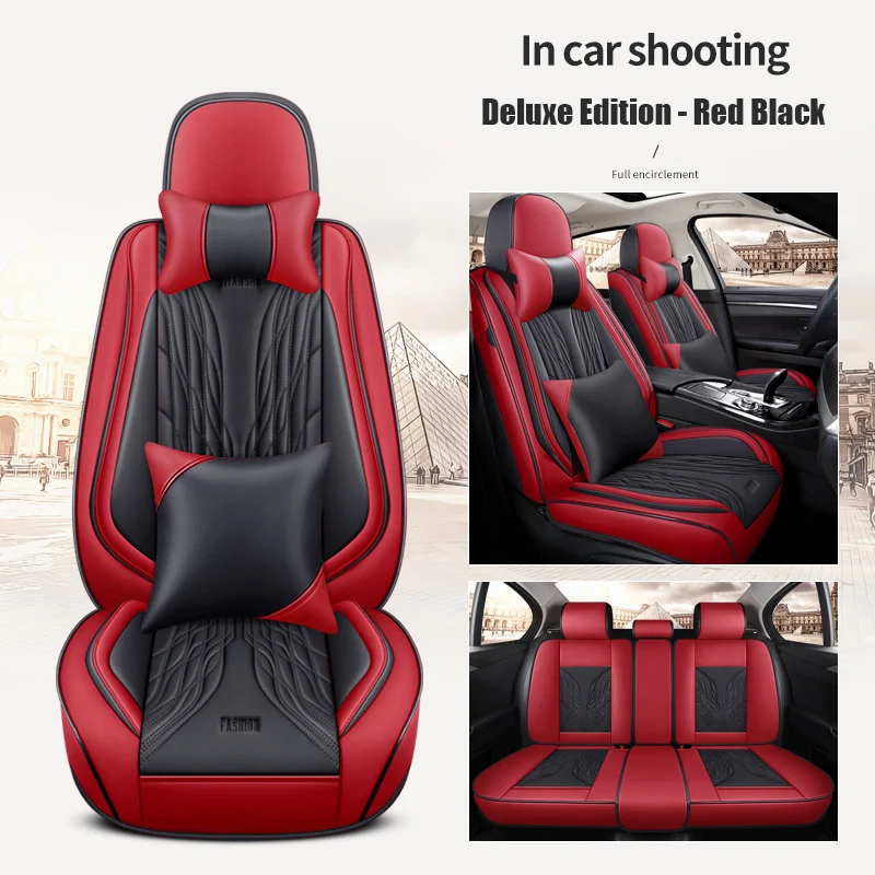 

YOTONWAN Leather Car Seat Cover for Rolls-Royce Ghost Phantom auto styling car accessories car accessories 98% 5 seat car model