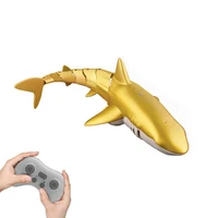 Rc Shark Toy Remote Control Animals Simulation Submarine Toy Whales Waterproof Bathtub Pool Electric Toys for Kids Boys Gift 2