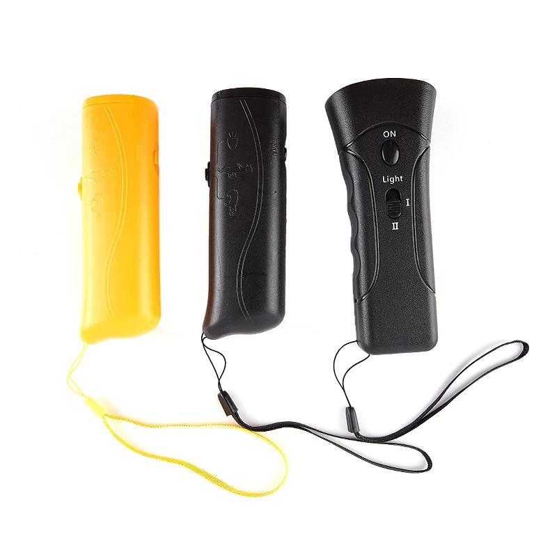 Pet Dog Repeller Anti Barking Stop Bark Training Device Trainer LED Ultrasonic Anti Barking Ultrasonic Without Battery pet dog repeller