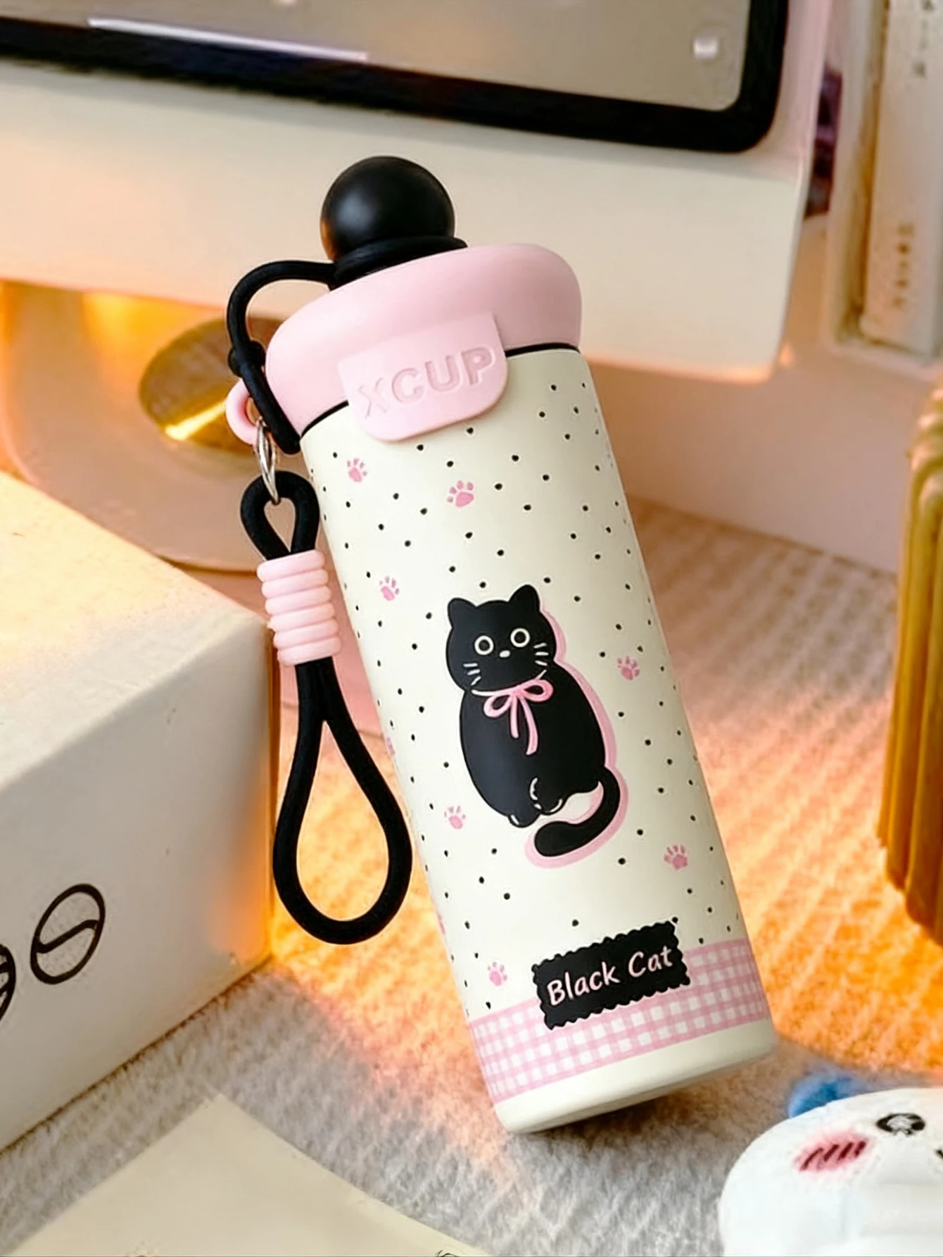 Cute Insulated Stainless Steel Water Bottle