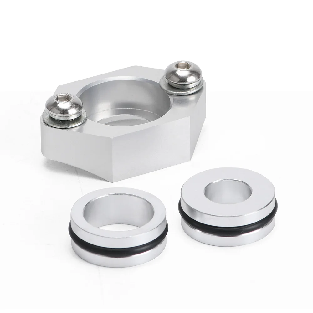 LIZHI ALUMINUM MAP SENSOR FLANGE KIT INTERCOOLER PIPING adapter for vw JETTA GOLF BEETLE audi A4 MK4 1.8T LZ-AD03