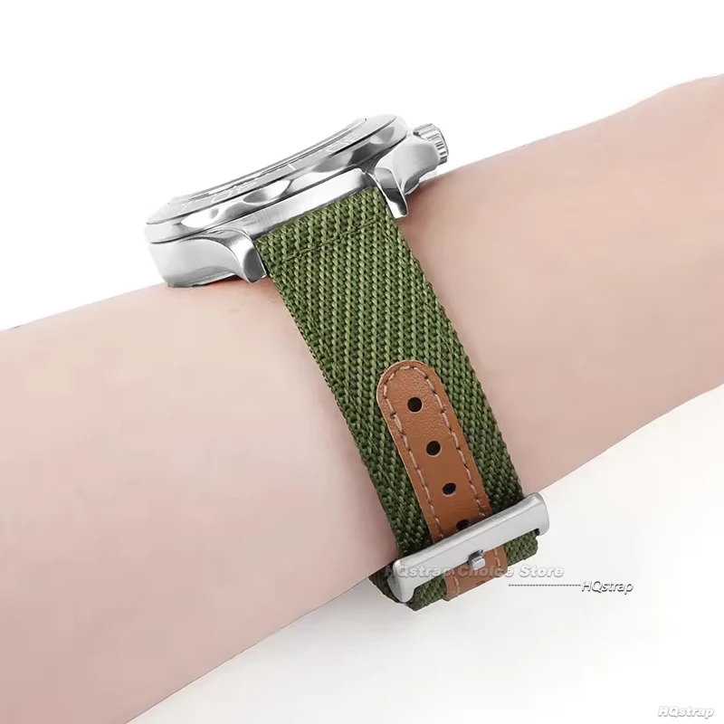 Universal Nylon Sport Watch Strap - Quick Release Canvas Band
