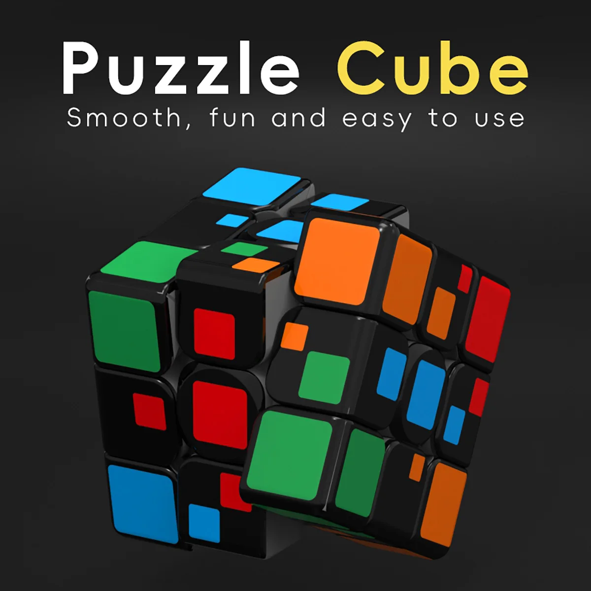 Rubik’s cube Peinture Couleur Relief