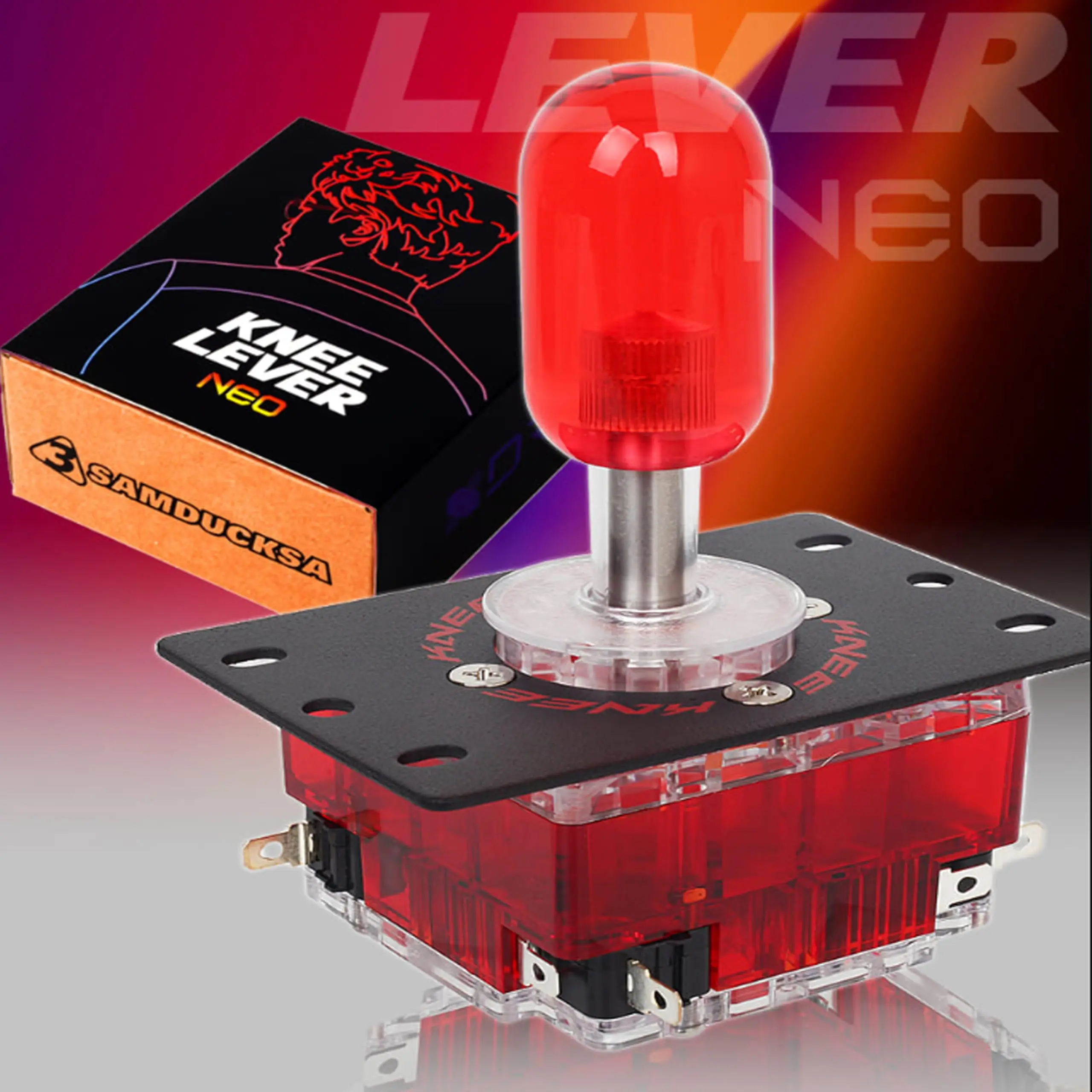 SAMDUCKSA KNEE LEVER NEO 国内未発売 サムクサ KNEE-NEO、オリジナル韓国語版、クラウンジョイスティック