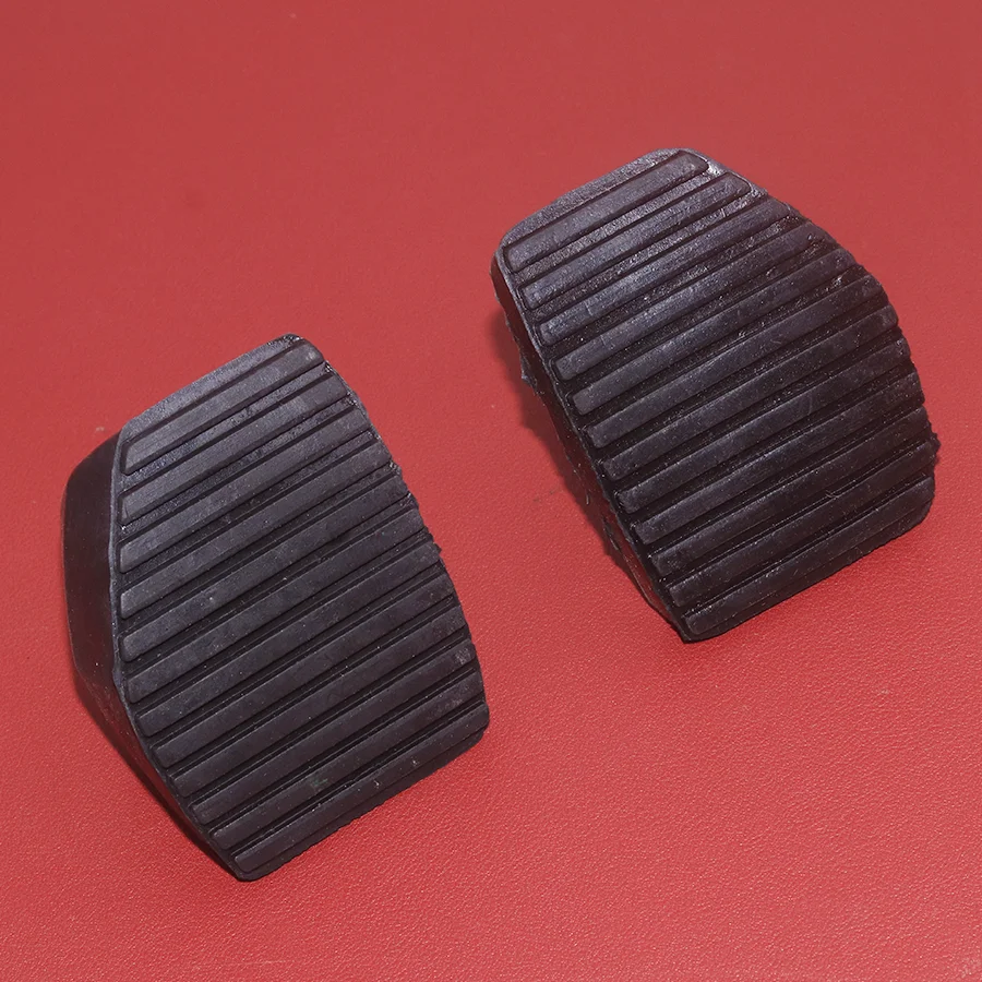 Car Clutch Brake Pedal Rubber Cover Pad 2x For Peugeot 1007 207 208 2008 301 307 308 508 Citroen C5 C3 Picasso C4