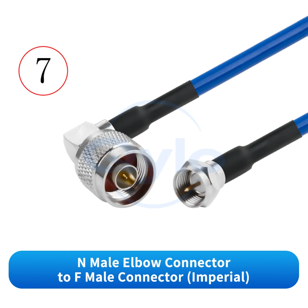 (1 Stück) N-zu-F HF-Testkabel RG142-PUR Hochflexibles Kabel N-zu-F Signalverlängerungskabel N-zu-F-Kabel – Detail 9
