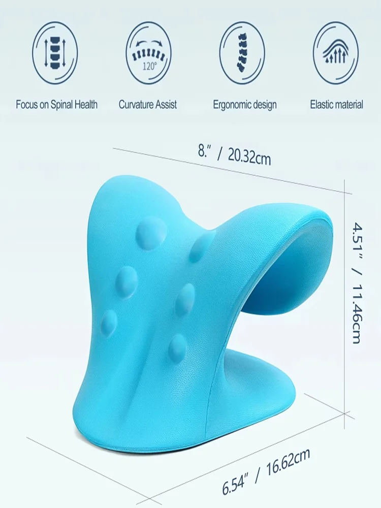 Cervical Spine Massage Pillow U Shaped Gravity Shiatsu Neck and Shoulder Repair Neck Relaxation