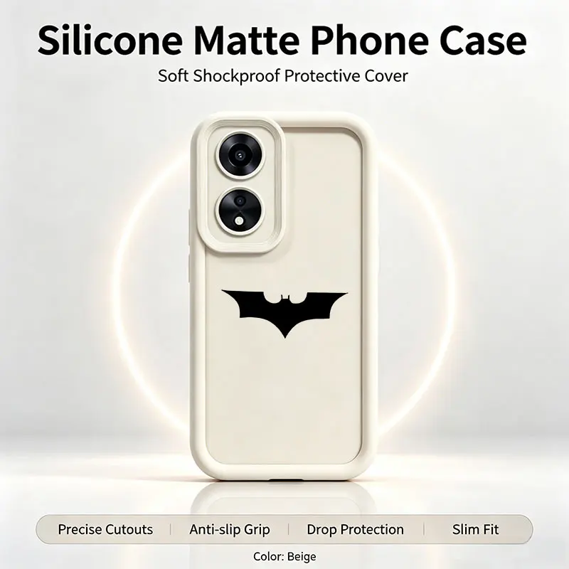 Batman Hero Silicone Phone Case – Premium Protection