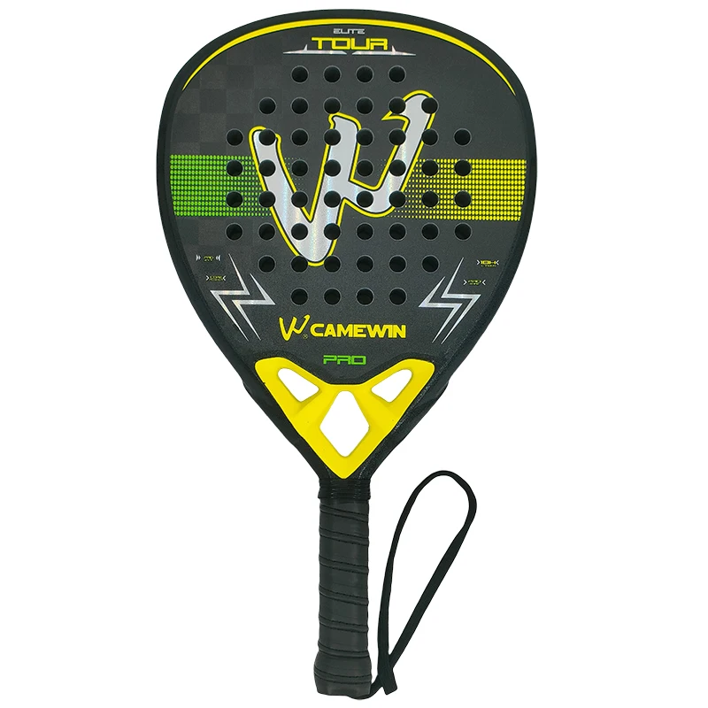 18K carbon fiber Padel racket Paddle racket EVA elastic memory foam core Lightweight tennis Carbon fiber padel padel racket