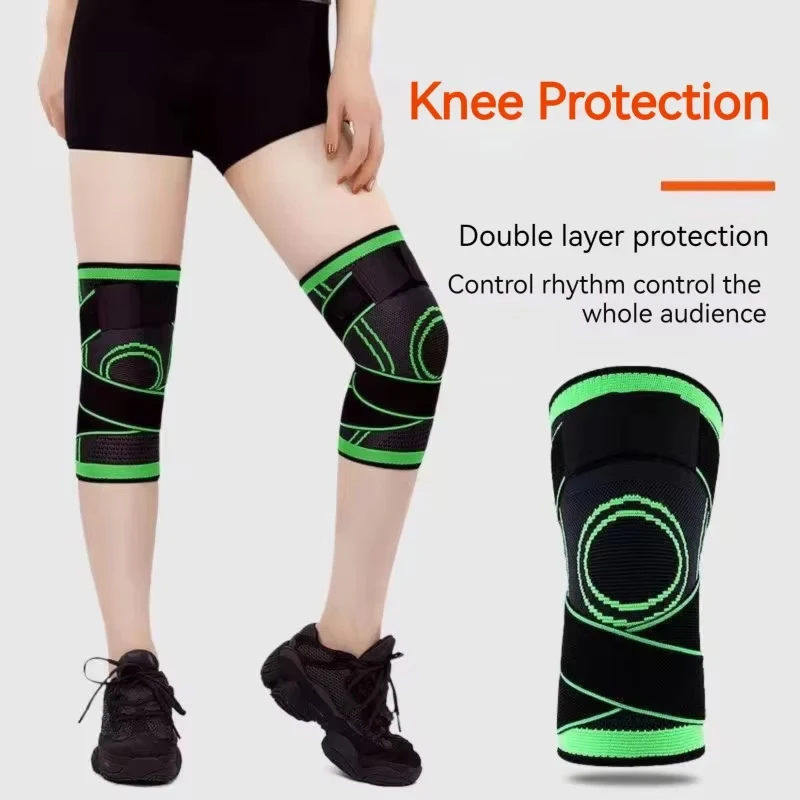 Knee Brace Compression Knit Pad For Sports
