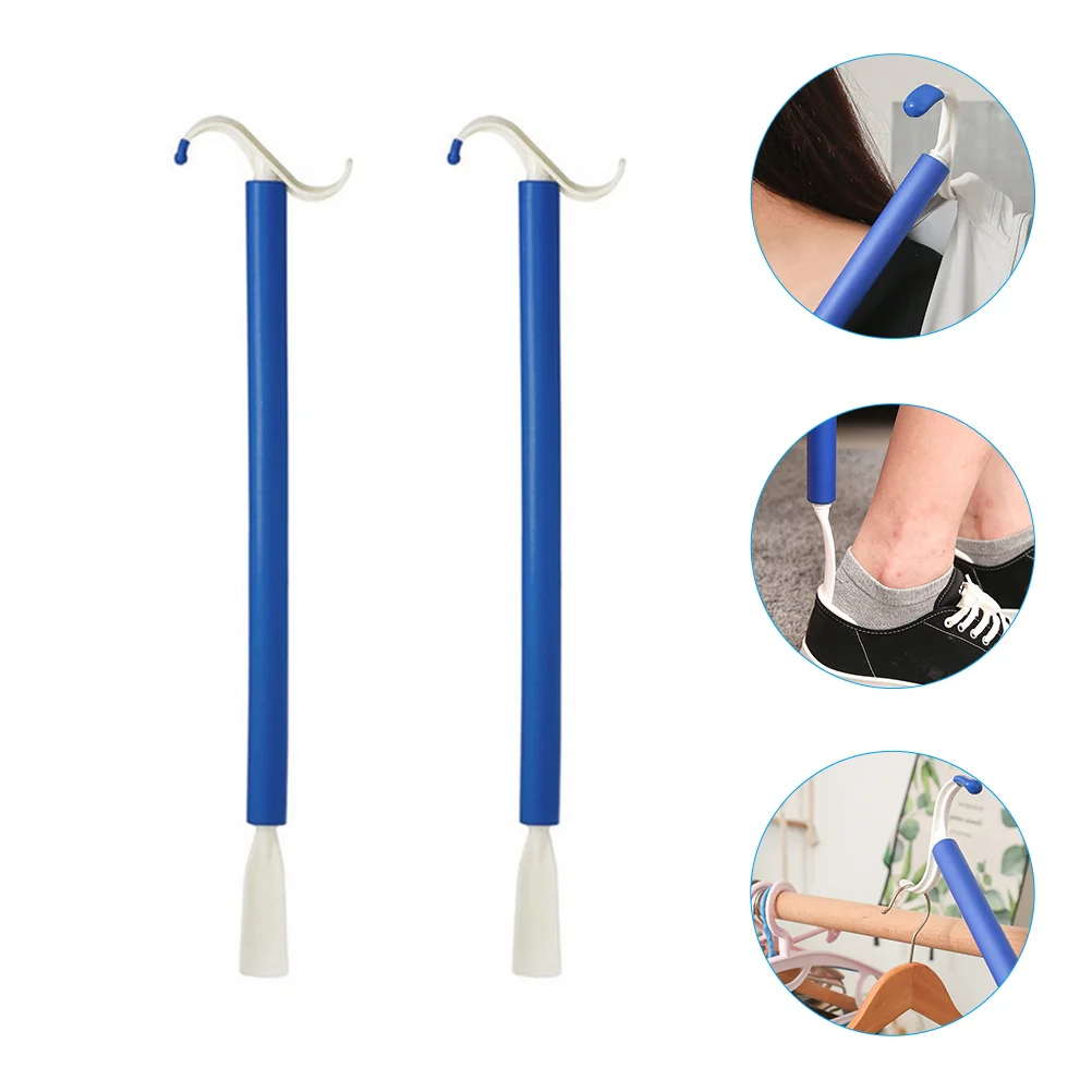 

Dressing Poles Professional Dressing Sticks Convenient Auxiliary Shoehorn for Elderly Disabled Pregnant Women