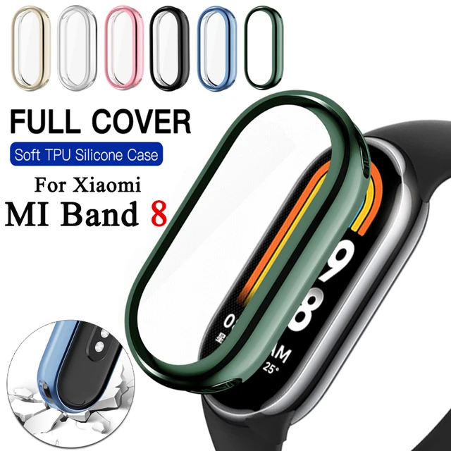 Full Protective Cover For Xiaomi Mi Band 8 10D Film Glass Screen Protector  With Strap Totwoo Touch Bracelets For Miband 8 NFC Smart Watchband From  Hebitai3cstore, $0.56