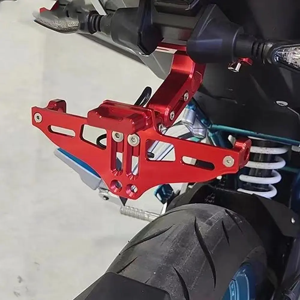 혼다 X-ADV 750 펜더 제거기, 2022 2023, 조정 가능한 번호판 거치대 브래킷, 거치대 프레임, XADV750 X ADV 750 2017-2021