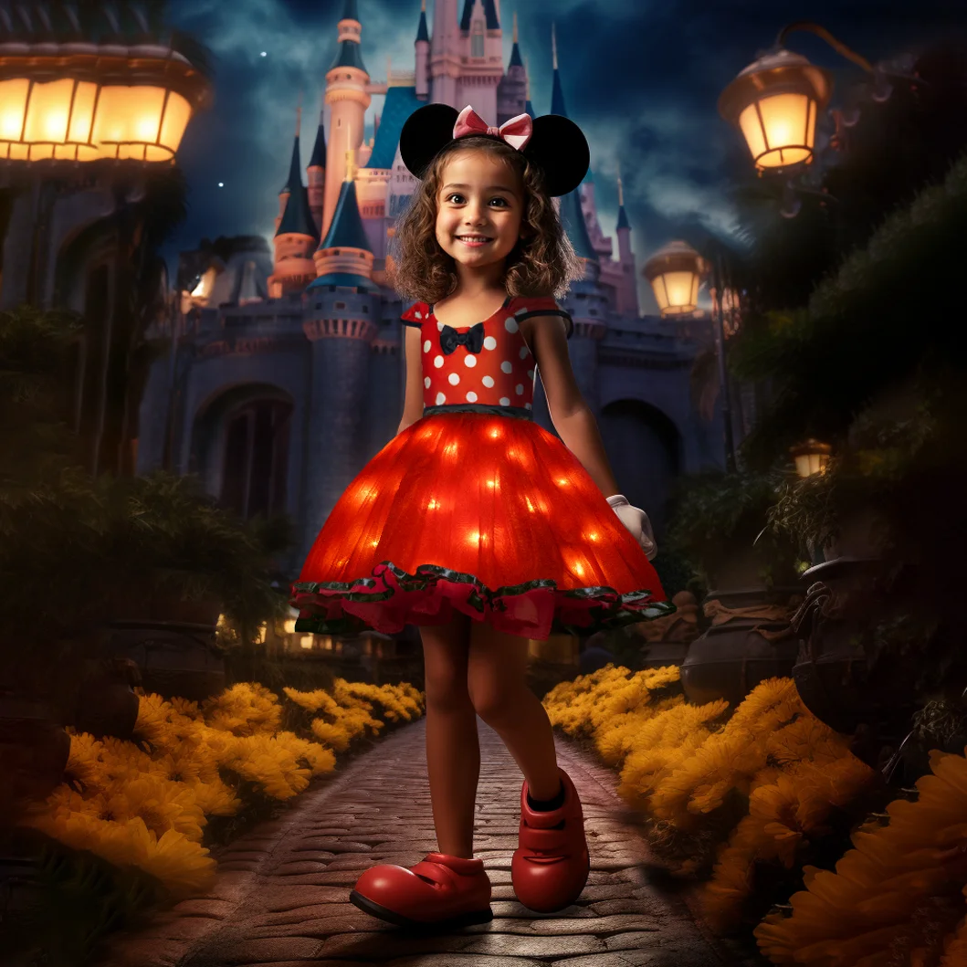 Disney Store Déguisement Minnie Mouse rouge pour enfants