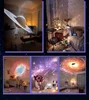 3D Galaxy Shooting Star Projector Night Lights High Definition Starry Projection Lamp with Bluetooth Speaker for Kids Xmas Gifts 2