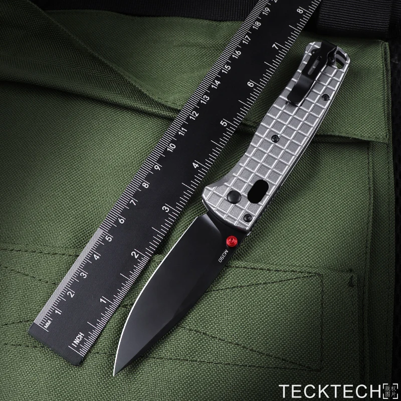 High End 535 BUGOUT AXIS Folding Knife D2 Blade CNC 6061 Aluminum Handle 535BK BUG OUT EDC Self Defense Pocketknife 4