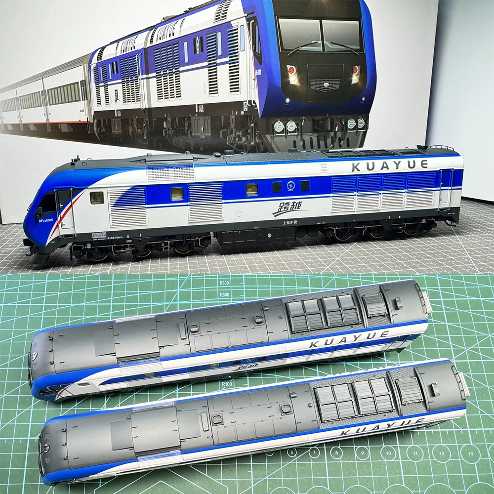 HO 1/87 Train Model Moon Dongfeng 11G DF11G Crossover