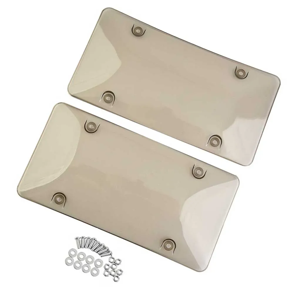 License Plate Cover on Car