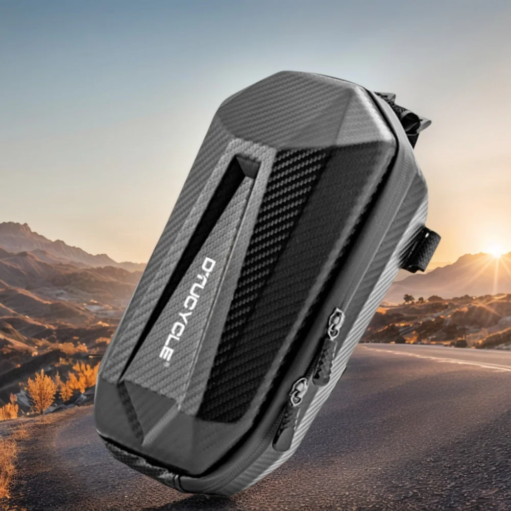 2/4L Bicycle Front Bag Electric Scooter Front Bag Waterproof Handlebar Bag Double Zipper Bicycle Storage Bag for Outdoor Cycling