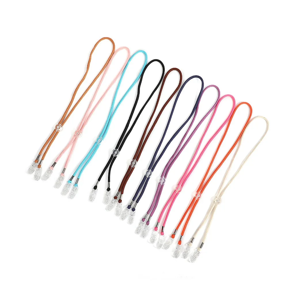 Elastic Hat Retainer Anti-lost Windproof Hat Strap Adjustable Chin Cord Removable Wind Rope Sun Lanyard 1Pc hat strap