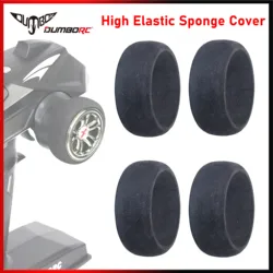 Enhanced High Elastic Sponge Hand Wheel Cover for RC Remote Controllers (4PCS)