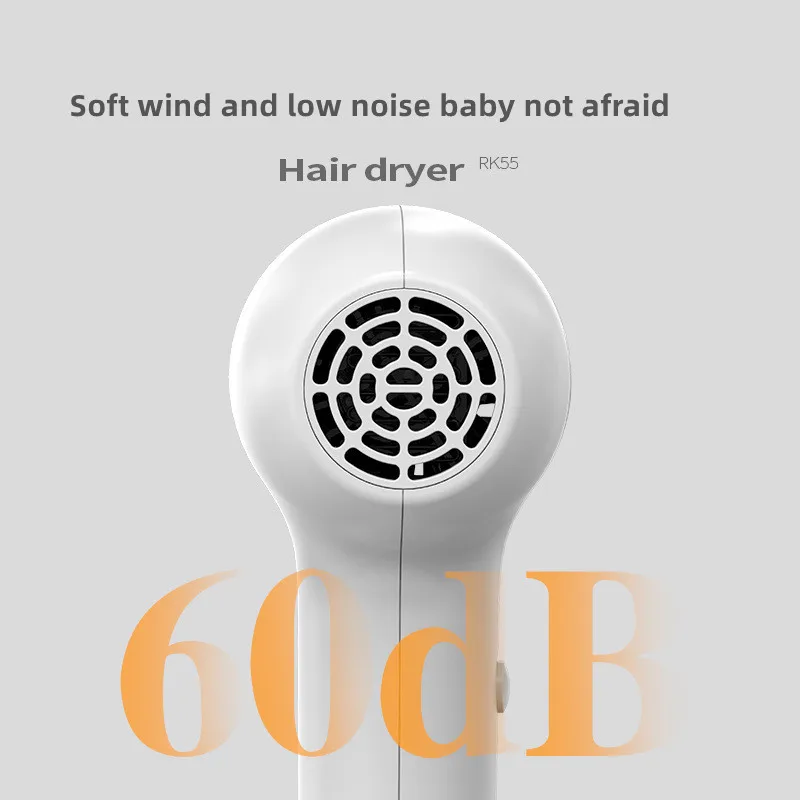 Children's Wireless Hair Dryer Small Universal 60W Diffuser Baby Silent Constant Temperature Quiet for Hair And Buttocks Blowin 5