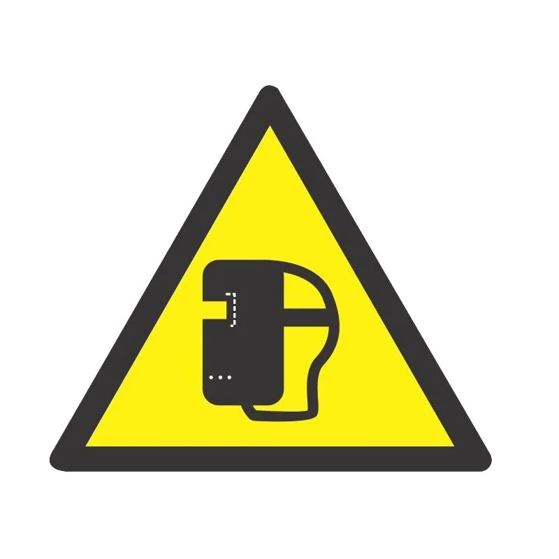 

14.5CM*12.6CM Car Sticker Welding In Progress Warning PVC Decal KK