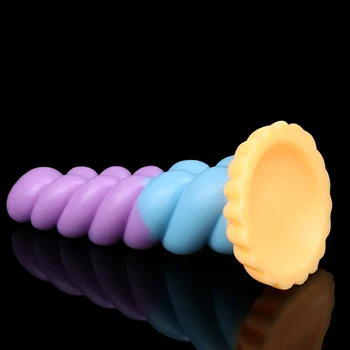 Realistic Silicone Animal Dildo Soft Dragon Dildo With Sucker Anal Plug Huge Monster Dildo Female Masturbator Sex Toys For Women 5