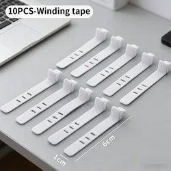 Desktop Cable Organizer and Dustproof Storage Box (Winding tape 10pcs)