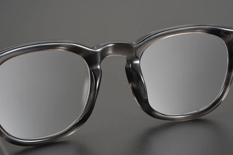 Japanische Handmade Acetat Brille Rahmen Männer Retro Brillen Frauen Optische Myopie Brillen Blau Licht Gafas OV504 – Detail 9
