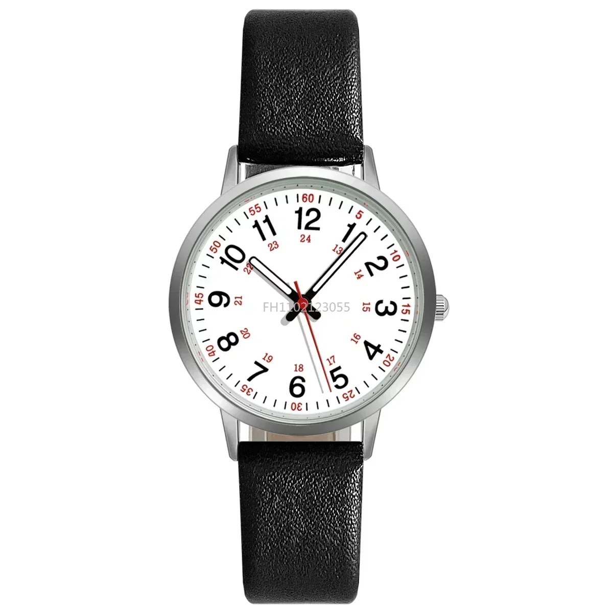 Fashion Men Watches Luminous Hands Clock Luxury Sports Date Quartz Wristwatch Men Leather Watch Watch for Women 2