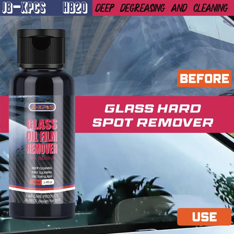 

Windshield Cleaner Car Glass Oil Film Removing Polishing Compound Water Stain Removal Paste Decontamination LHB-20