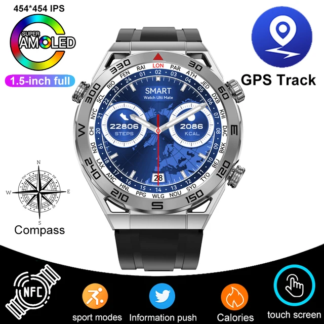 2023 New NFC ECG+PPG Bluetooth Call Smartwatch Motion Bracelet Fitness