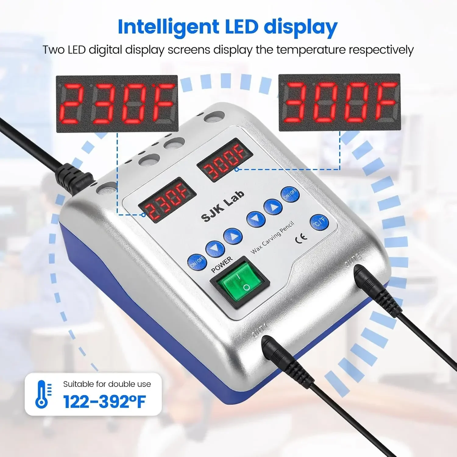 Produktbild von Elektrisches Messer Für Zahnwachs, Elektrisches Modelliergerät