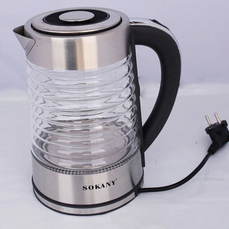 Crystal Clear Electric Kettle, 2.2L Glass Tea Kettle - AliExpress