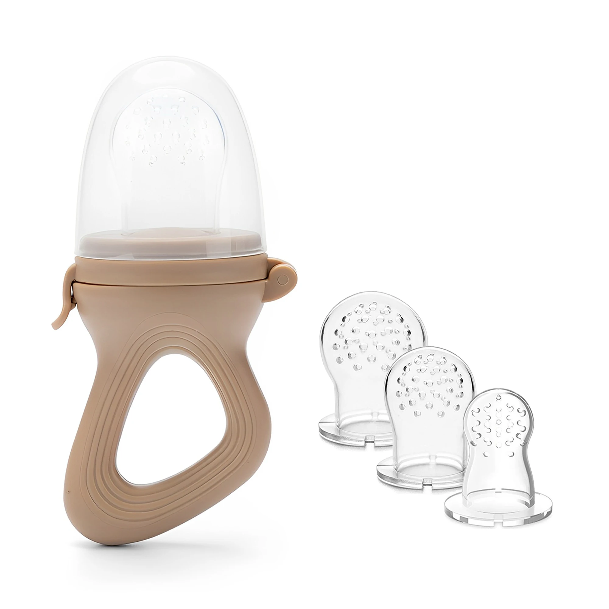 Erduo Baby Fruit Feeder Pacifiers Teethers Food Storage Containers Set for Baby Food Introduction Feeding Accessories silicone pacifier silicone teether silicone fruit feeder